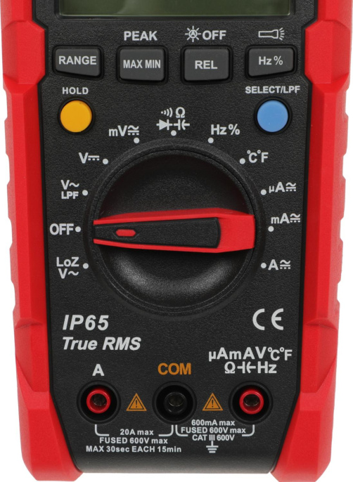 Мультиметр цифровой RGK DM-40, автоматический/ручной [776431]
