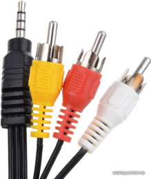 Telecom TAV4545-2M Кабель Jack3.5-M -- 3RCA-M 2м