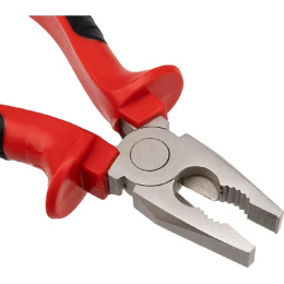 Rexant 12-4611 Плоскогубцы комбинированные 160 мм, никелированные, двухкомпонентные рукоятки