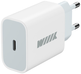 Сетевое зарядное устройство Wiiix UNN-4-1-01-PD, USB-C, 20Вт, 3A, белый