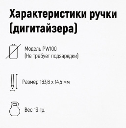 Графический планшет Huion H430P перо/5080LPI/233RPS/клавиш 4/8192 уровней нажатия/USB A