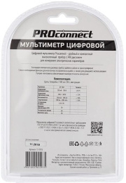 Мультиметр цифровой PROCONNECT М-182 DT-182, ручной [13-3014]
