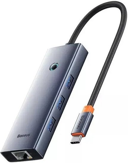 USB-хаб Baseus BS-OH109 Space Grey B0005280B811-11
