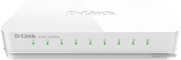 Коммутатор D-Link DGS-1008A/F1A 8x1Гбит/с неуправляемый