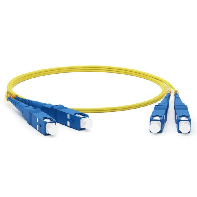 Rexant 50-2013 Патч-корд оптический соединительный SM , 9/125 OS2 , SC/UPC-SC/UPC, Duplex , LSZH, 3м