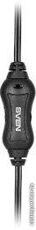 Наушники Sven AP-151MV Black SV-015312 20 Гц - 20 кГц, 105 дБ, разъем 3,5 мм 4 pin для подключения к ПК, регулятор уровня громкости на кабеле