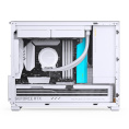 Корпус без блока питания Case JONSBO D32 PRO, Mini-Tower, TG, no fan, 2xUSB-A 3.2 + 1xUSB-C 3.2, mATX, mDTX, mITX White (D32 PRO White)