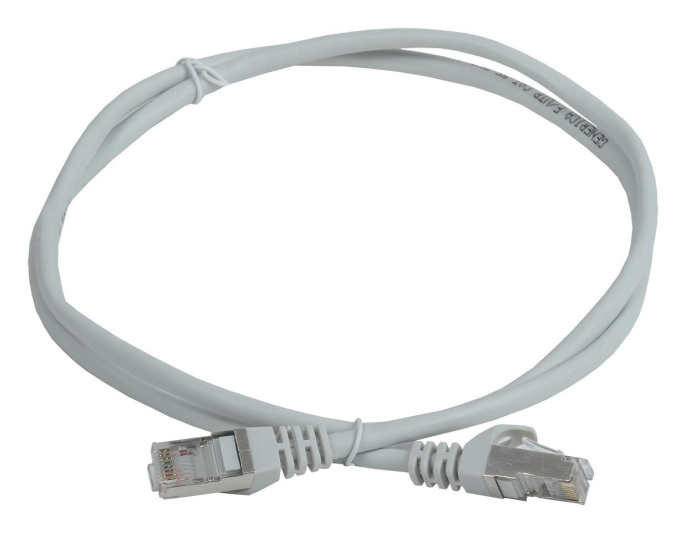 Патч-корд ITK вилка RJ-45,  вилка RJ-45,  кат.5E,  ПВХ,  0.5м,  серый [pc01-c5ef-05m-g]