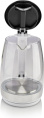Чайник электрический Gorenje K17GXG 1.7л. 2200Вт белый/серебристый корпус: стекло/пластик