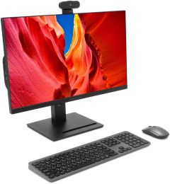 23.8" Моноблок DIGMA PRO Vision Full HD, AMD Ryzen 5 5500U, 8ГБ DDR4, 256ГБ SSD, Windows 11 Pro, черный [dm23r5-8cxw02]