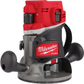 Фрезер Milwaukee M18 FR12KIT-0P 4933493305 вертикальный, питание: аккумулятор, 18 В, цанга: 12.7 мм, частота вращения: от 12000 до 25000 об/мин, рабочий ход: 60 мм, 6 скоростей, бесщеточный двигатель