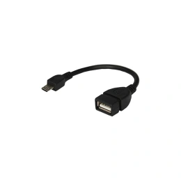 USB кабель REXANT OTG micro USB на USB шнур 0.15M 18-1182