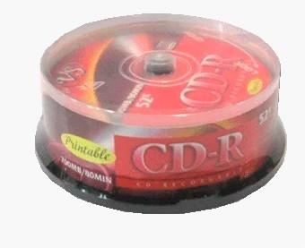 Диски VS CD-R 80 52x CB/10 Ink Print 610182
