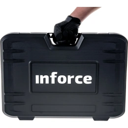 Набор инструментов Inforce 150 предметов 1/2" & 3/8" & 1/4", Сталь Cr-V, Сталь Cr-V, Профессиональный, 06-07-21