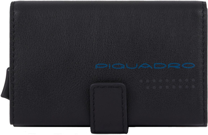 Чехол для кредитных карт Piquadro Urban PP5649UB00R/NGR черный кожа натуральная