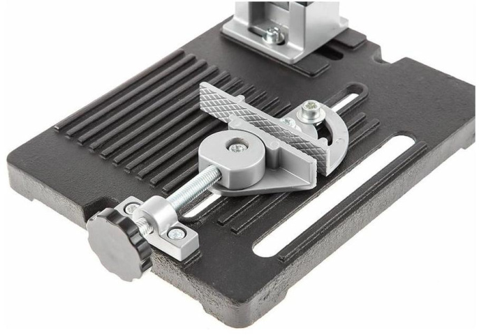 Стойка для углошлиф.машин Hammer Flex STB125 серебристый 525106