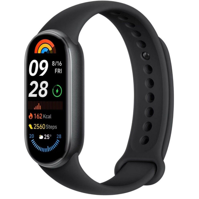 Фитнес-трекер Xiaomi Smart Band 9 1.62", черный/ черный [bhr8337gl]