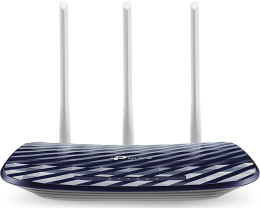 Маршрутизатор TP-Link Archer C20 EU AC750 двухдиапазонный, до 433 Мбит/с а 5 ГГц + до 300 Мбит/с на 2.4 ГГц, 3 антенны. 1×10/100 Mbps WAN, 4×10/100 (Archer C20(EU))