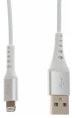 Кабель Cactus CS-LG.USB.A-1.2,  Lightning (m) -  USB (m),  1.2м,  MFI,  белый