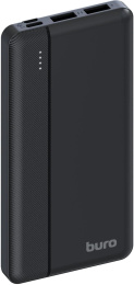 Внешний аккумулятор Power Bank Buro BP10A, 10000мAч, черный [bp10a10pbk]