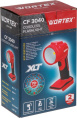 Фонарь светодиодный аккумуляторный WORTEX CF 3040 в кор. 300 Лм ALL1 XLT SOLO 1334696