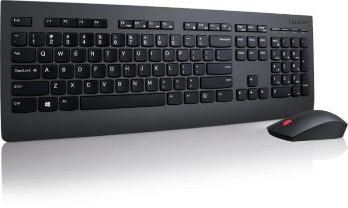 Комплект Lenovo 4X30H56821 Wireless Keyboard and Mouse Кл-ра,USB+Мышь3кн,Optical,Roll,USB