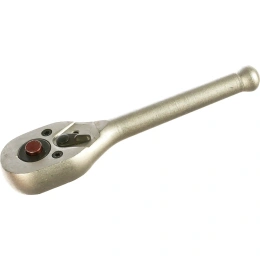 Укороченная трещотка с квадратом 1/4 L=115mm, 8градусов АвтоDело 39767 15338