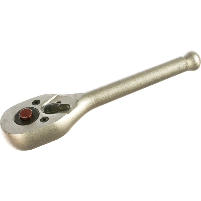 Укороченная трещотка с квадратом 1/4 L=115mm, 8градусов АвтоDело 39767 15338