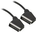 Кабель соединительный аудио-видео Buro SCART m - SCART m , 1м, черный [bsc001-b-1]