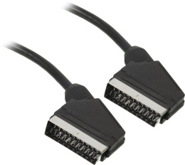 Кабель соединительный аудио-видео Buro SCART m - SCART m , 1м, черный [bsc001-b-1]