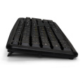 Комплект ExeGate Professional Standard Combo MK120-OEM (клавиатура влагозащищенная 104кл. + мышь оптическая 1000dpi, 3 кнопки и колесо прокрутки; USB, длина кабелей 1.5м, черный, brown box) EX287139RUS