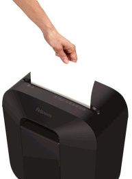Уничтожитель бумаг Fellowes PowerShred LX25, P-4, 4х37 мм, 6 лист. одновременно, 11.5л [fs-41705]