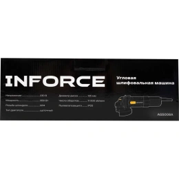 Угловая шлифовальная машина Inforce AG5008A