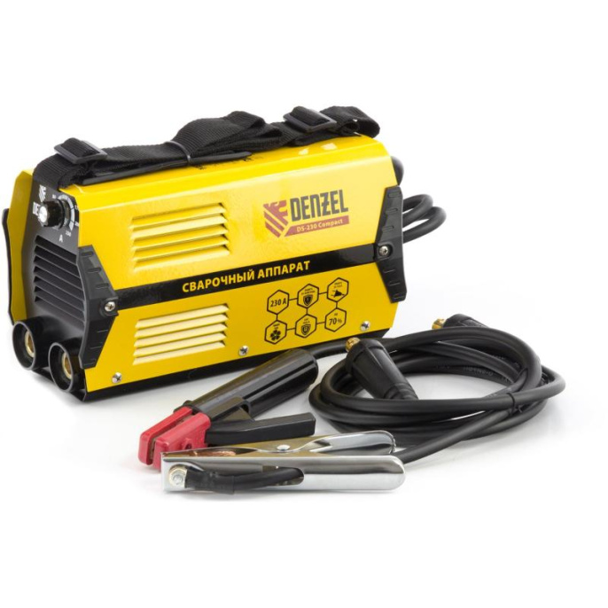 Сварочный аппарат DENZEL DS-230 Compact,  инвертор [94374]