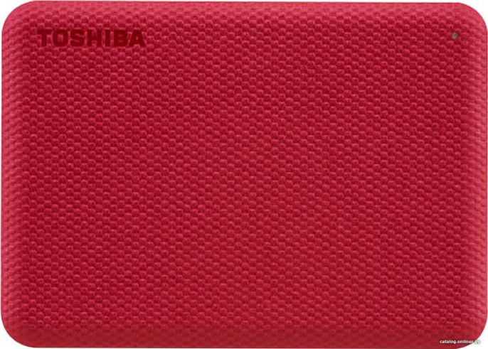 Жесткий диск Toshiba USB3.0 1TB HDTCA10ER3AA Canvio Advance 2.5" красный