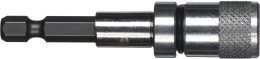 Держатель бит Milwaukee 1/4" HEX 58мм с фиксатором (4932430179) (для монтажа гипсокартона, магнитный, форма наконечника: шестигранник)