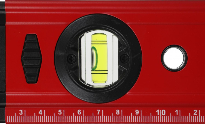 Уровень пузырьковый RGK U4080 80см, магнитный, глазков: 3шт