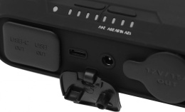 Мобильный аккумулятор TopON TOP-X73 72000mAh QC3.0/PD3.0/Qi 180W 5A USB-A/2xUSB-C беспров.зар. черный 103073