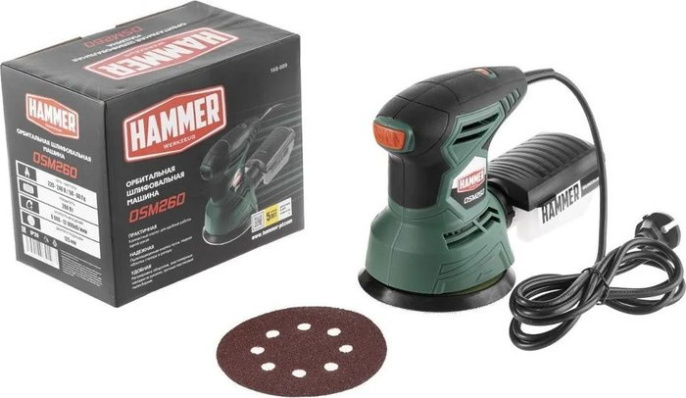 Эксцентриковая шлифмашина Hammer OSM260 [576781]