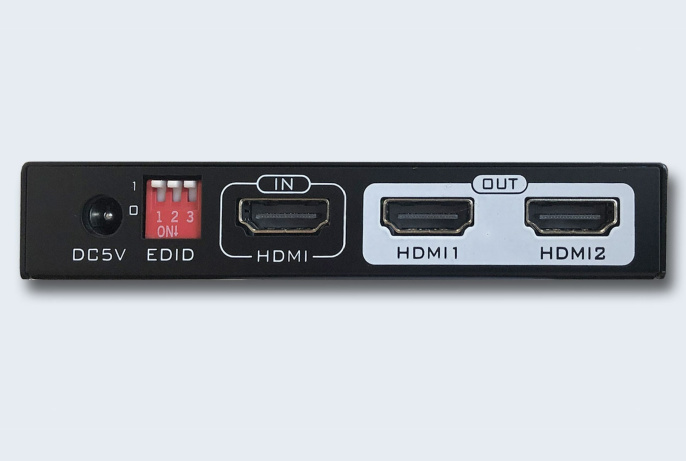 TNTV/TNT MMS-6082VSH Разветвитель,, HDMI 1.4, 1 2 устройства, макс.10м. до входа у-ва+10м. до экрана толщ.жил шнура 24AWG ,, без шнуров, DC 5V, max data rate 10.2 гбит/с;max pixel clock 340 МГц;3D;HDCP1.4;макс.разр.до 3840x2160 30Hz 4:4:4