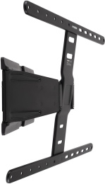 Кронштейн для телевизора Hyundai SL-F1 черный 43"-90" макс.50кг настенный поворотно-выдвижной и наклонный (HMS90FD350BK16)