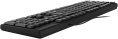 Клавиатура Oklick 100M HW3, USB, мембранная, черный [654570]