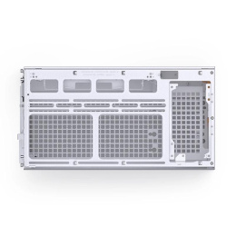 Корпус без блока питания Case JONSBO D32 PRO, Mini-Tower, TG, no fan, 2xUSB-A 3.2 + 1xUSB-C 3.2, mATX, mDTX, mITX White (D32 PRO White)