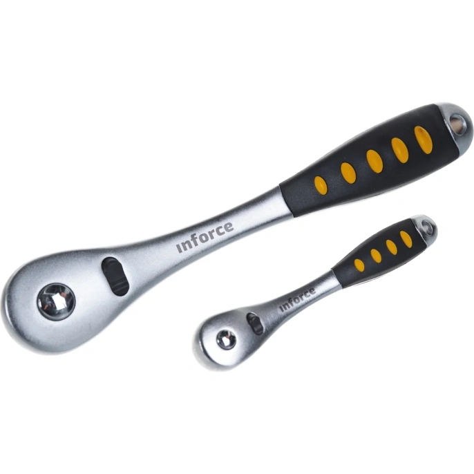 Набор инструментов Inforce 85 предметов 1/2", 1/4" Inforce, Сталь Cr-V, Профессиональный, 06-07-14