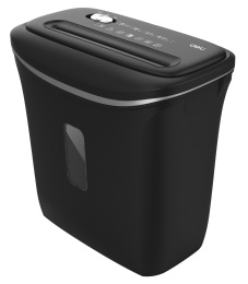 Уничтожитель бумаг Deli E9945,  P-4,  4х30 мм, 6 лист. одновременно, 12л