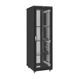 Шкаф телекоммуникационный 19" напольный 42U ExeGate EC-FS-42U.600.800.V.V.BLACK 19”, 42U, (EX300275RUS)