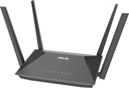 Маршрутизатор ASUS RT-AX52, Wi-Fi 6, AX1800, 2.4/5ГГц, 3 LAN, черный