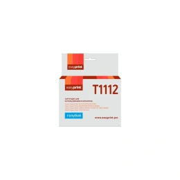 Картридж EasyPrint (C13T0812/T1112/T0812) для Epson Stylus Photo R390, RX690, голубой, с чипом IE-T1112