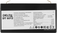 Аккумуляторная батарея 6V/1.2Ah Delta DT 6012 97/24/51(56), 0.29кг, 5лет, F1  