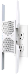 Повторитель беспроводного сигнала TP-Link RE655BE BE11000 Wi-Fi белый